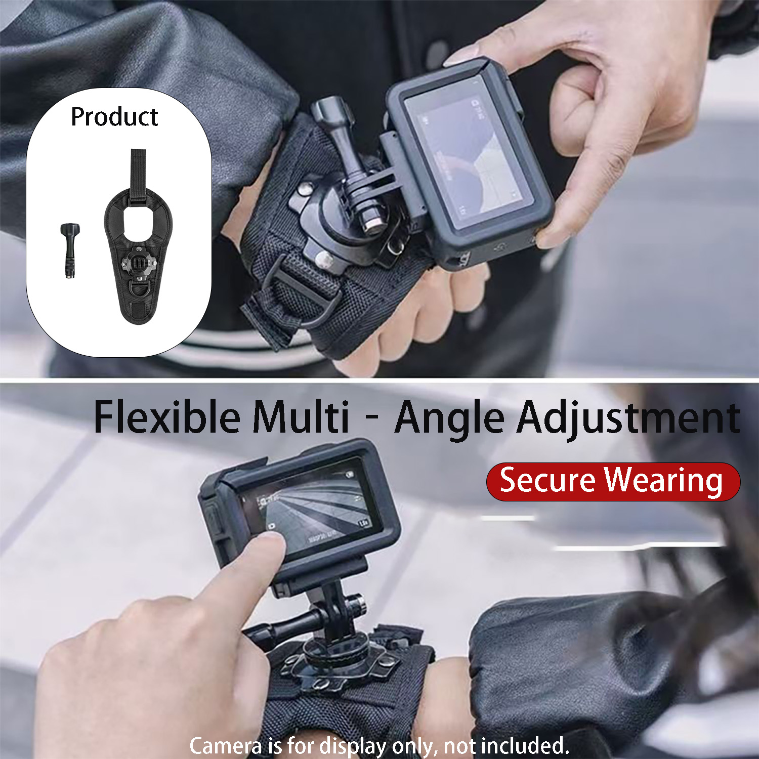 Camera Wrist Strap - Регулируемое крепление на запястье для GoPro
