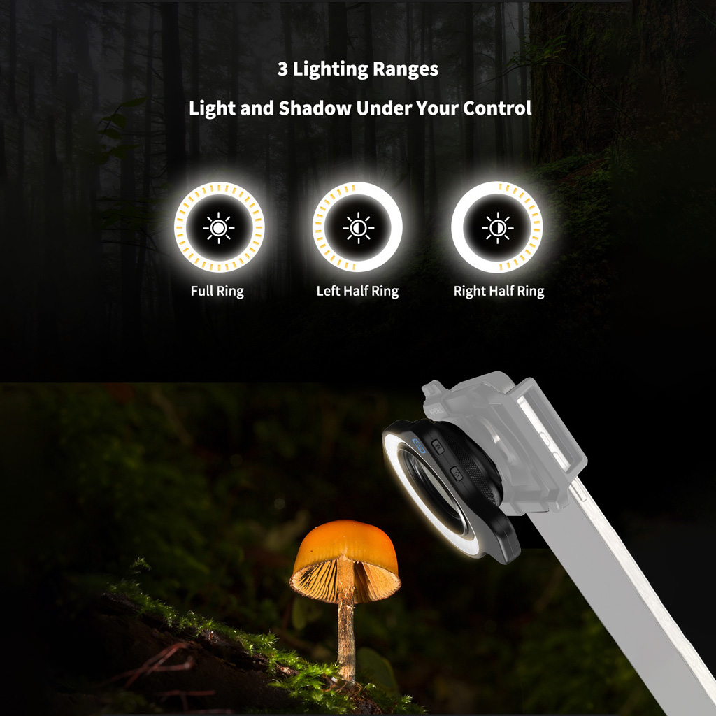 Lens Adapter Ring - LensLight – светодиодная кольцевая лампа для