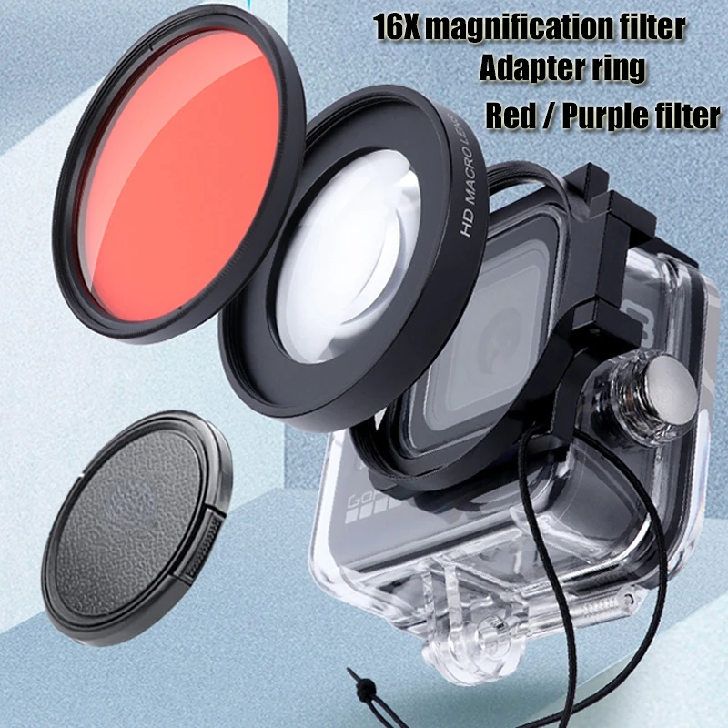 Макрообъектив HD с 16-кратным  – обзор и цена Lens Adapter Ring